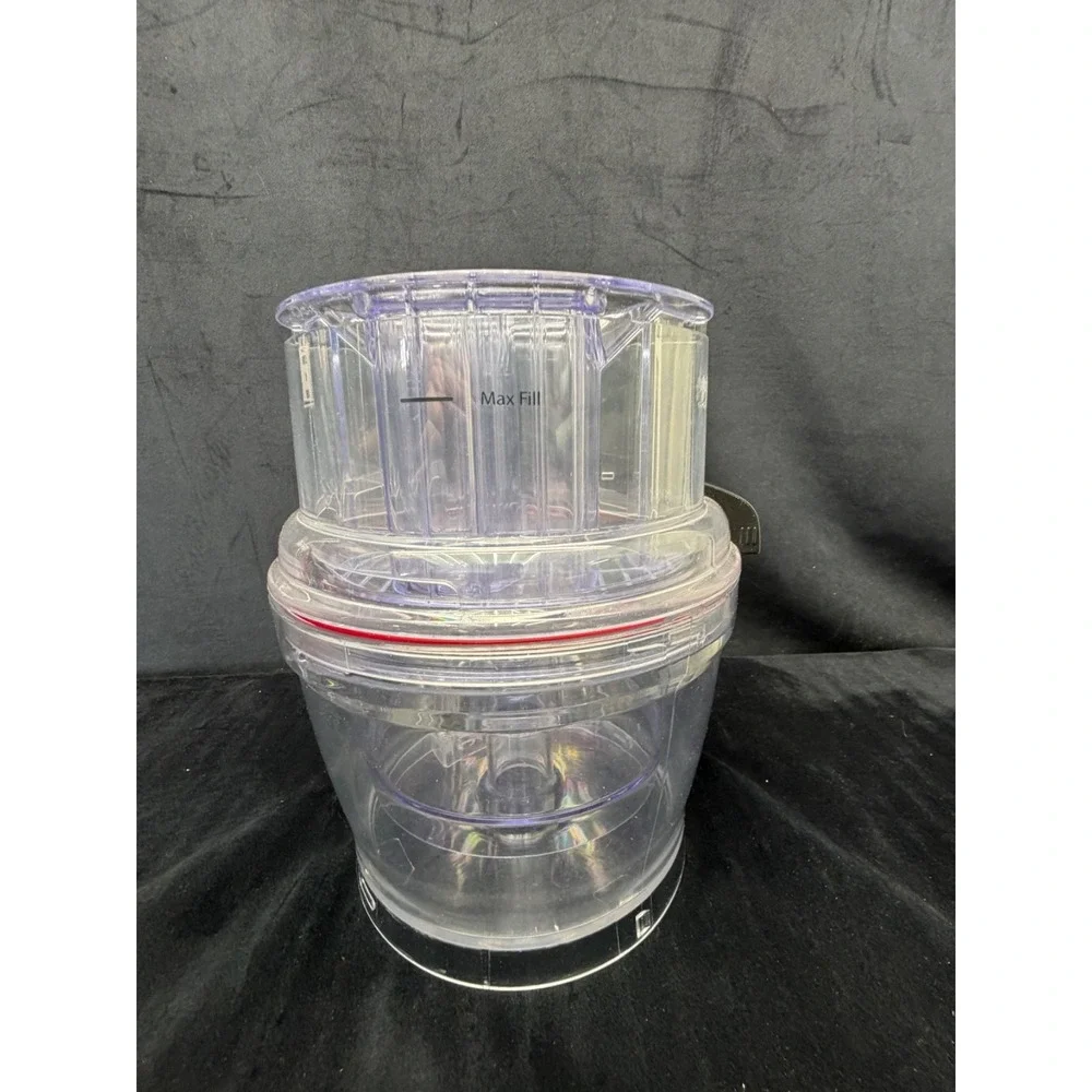 KitchenAid Food Processor 13 Cup Work Bowl & 3 in 1 Feed Tube Lid, 7